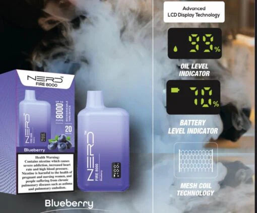 Nerd fire 10000 puffs vapes